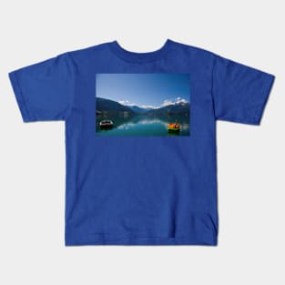 Placid Lake Zell, Austria Kids T-Shirt